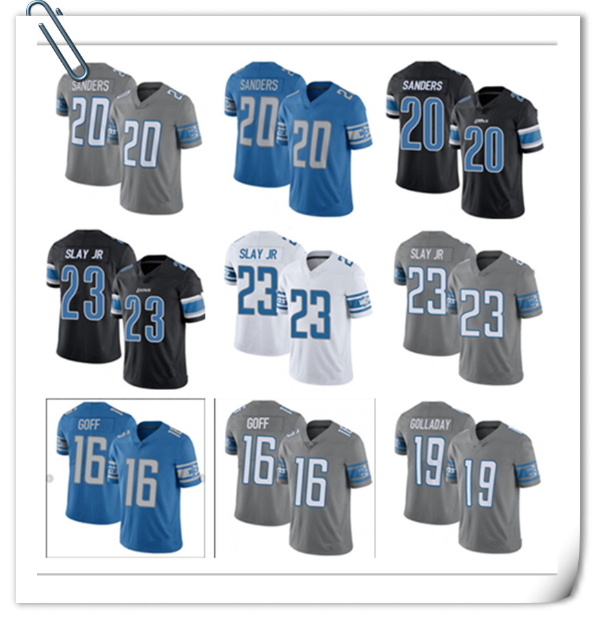 1 Custom Men Women Kids 16 Jared Goff Football Jersey Jeff Okudah 32 D'Andre Swift T.J. Hockenson 20 Barry Sanders Adrian Peterson 33 K, Black;red
1 Custom Men Women Kids 16 Jared Goff Football Jersey Jeff Okudah 32 D'Andre Swift T.J. Hockenson 20 Barry Sanders Adrian Peterson 33 K, Black;red