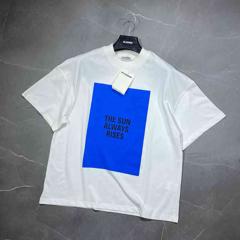 sun The right the version of Jil show always rises letters short sleeve tide sander loose men's and women's T-shirt, White;black
sun The right the version of Jil show always rises letters short sleeve tide sander loose men's and women's T-shirt, White;black