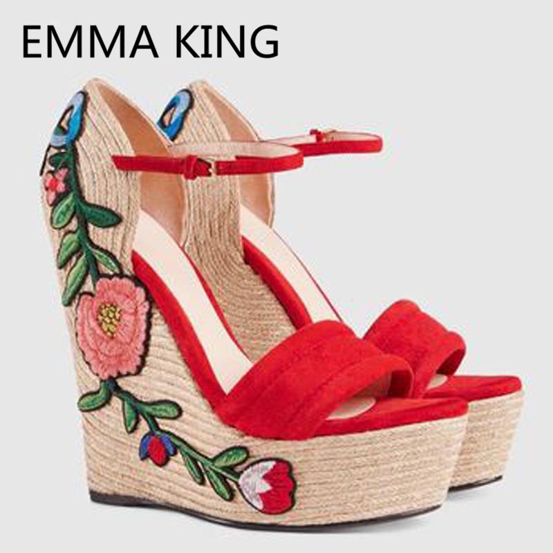 Sandals Women 2021 Summer Platform Gladiator Open Toe Ankle Strap Wedges Shoes Woman Sexy High Heels Ladies Embroidered, Black
Sandals Women 2021 Summer Platform Gladiator Open Toe Ankle Strap Wedges Shoes Woman Sexy High Heels Ladies Embroidered, Black