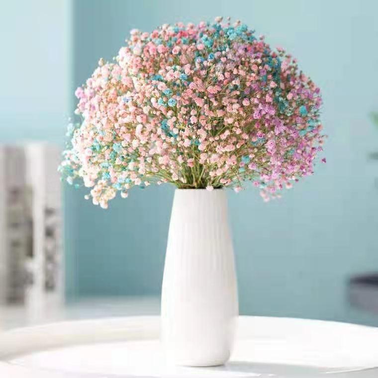 Decorative Flowers & Wreaths Natural Fresh Dried Preserved Gypsophila Paniculata Baby Breath Flower Bouquets Gift For Wedding Party Home Dek, Blue
Decorative Flowers & Wreaths Natural Fresh Dried Preserved Gypsophila Paniculata Baby Breath Flower Bouquets Gift For Wedding Party Home Dek, Blue