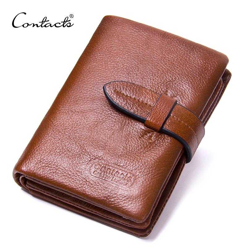 Wallets CONTACT'S Brand Short Men Genuine Leather Male Purse Card Holder Wallet Fashion Man Hasp Coin Bags, Red;black
Wallets CONTACT'S Brand Short Men Genuine Leather Male Purse Card Holder Wallet Fashion Man Hasp Coin Bags, Red;black