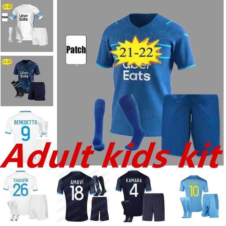 2022 Marseille PAYET soccer jersey Olympique De maillot foot 20 21 22 CUISANCE THAUVIN football shirts kit BENEDETTO KAMARA adult child Full, Black;yellow
2022 Marseille PAYET soccer jersey Olympique De maillot foot 20 21 22 CUISANCE THAUVIN football shirts kit BENEDETTO KAMARA adult child Full, Black;yellow