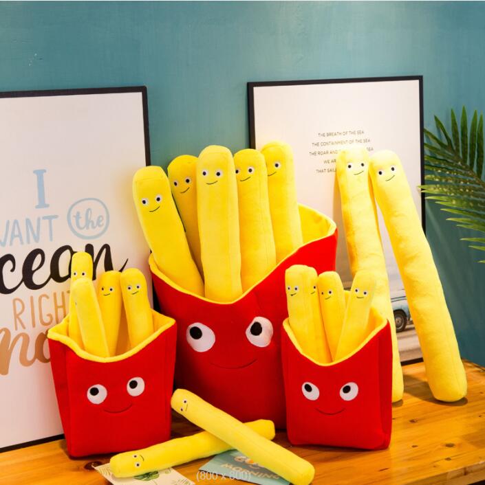 30 cm Cartoon Simulation Pizza Fries Plush Pillow Toy Sofa Cushion Child Doll Shooting Props Boys and Girls Toys Stuffed Animals Movies TV
30 cm Cartoon Simulation Pizza Fries Plush Pillow Toy Sofa Cushion Child Doll Shooting Props Boys and Girls Toys Stuffed Animals Movies TV