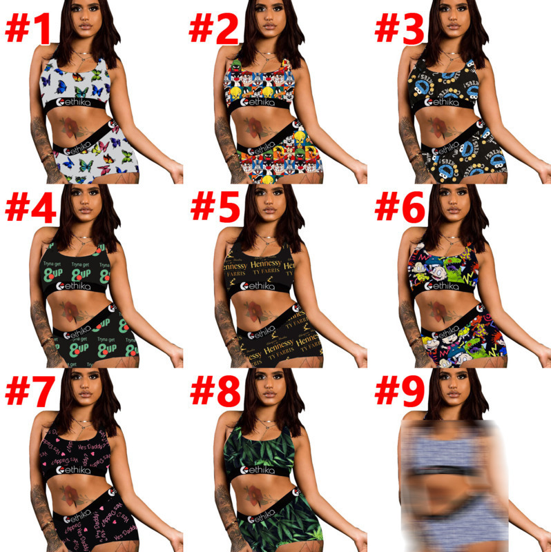 Summer Womens Tracksuits Two Piece Ethika Sets Sexy Vest + Shorts Yoga Pants Outfits Fashion Sweatshirt Slim Breathable Fitness Swimsuits, Cartoon-2
Summer Womens Tracksuits Two Piece Ethika Sets Sexy Vest + Shorts Yoga Pants Outfits Fashion Sweatshirt Slim Breathable Fitness Swimsuits, Cartoon-2