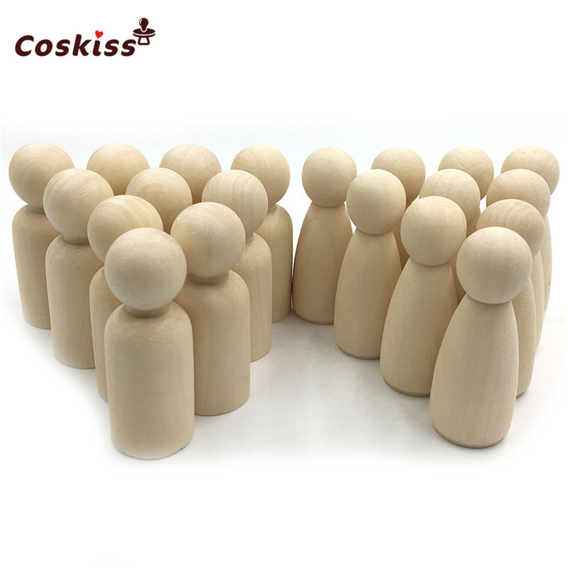 100pc/lot boy Peg Dolls 1.35" Solid Hardwood Natural Unfinished Turnings-Ready for Paint or Stain-Waldorf Wooden People 220211
100pc/lot boy Peg Dolls 1.35" Solid Hardwood Natural Unfinished Turnings-Ready for Paint or Stain-Waldorf Wooden People 220211