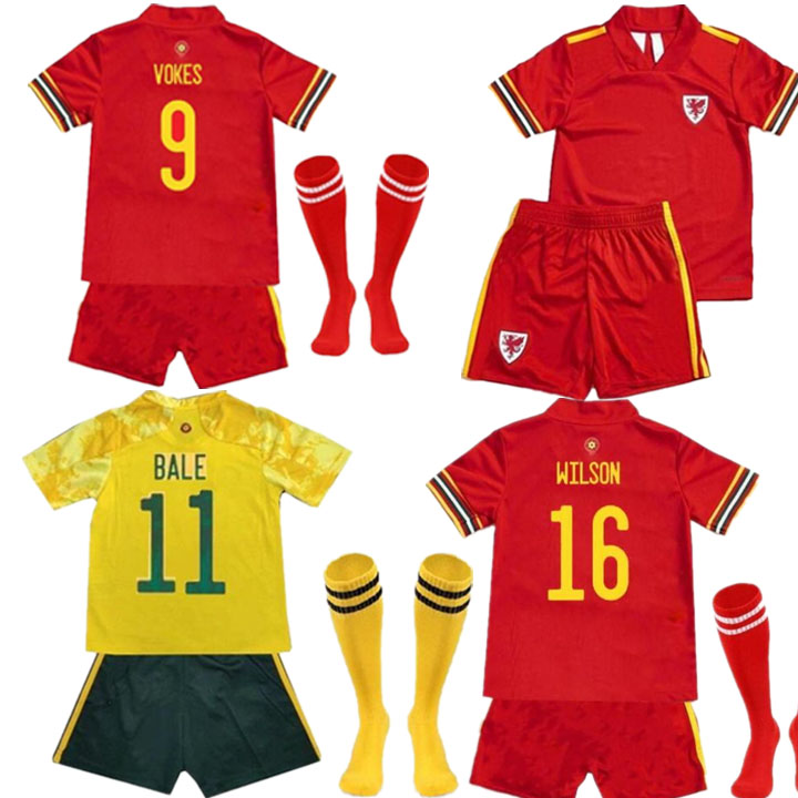2021 wales soccer jerseys National Team HOME away BALE JAMES RAMSEY kids kit maillot de football shirts ALLEN VOKES Camiseta futol Uniform, Black;yellow
2021 wales soccer jerseys National Team HOME away BALE JAMES RAMSEY kids kit maillot de football shirts ALLEN VOKES Camiseta futol Uniform, Black;yellow