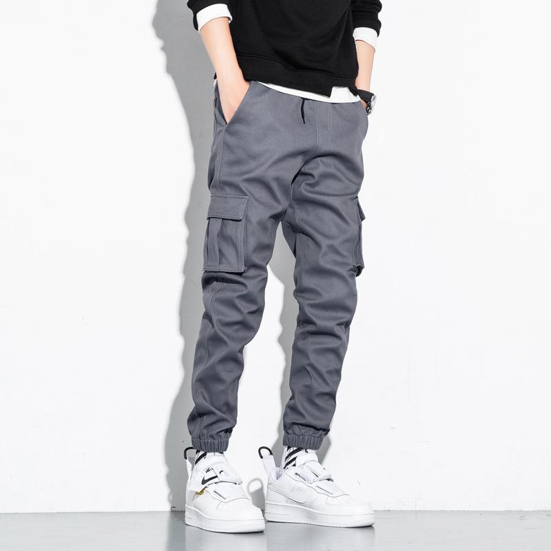 Hip Hop Joggers Cargo Pants Men Harem Multi-Pocket Man Sweatpants Streetwear Casual Mens Trousers Plus Size Men's