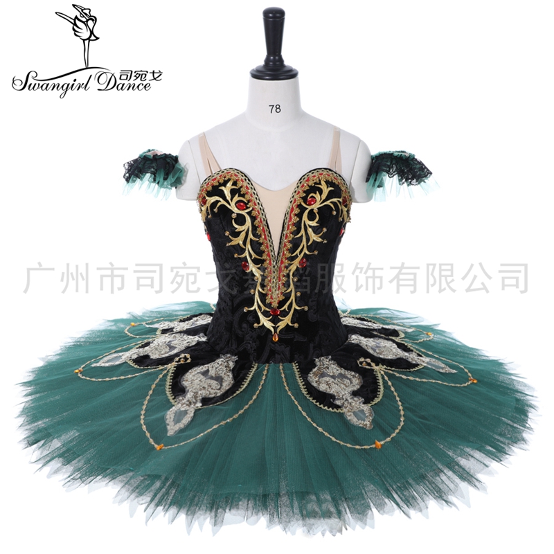 La Esmeralda Black Green Nutcracker Costume Women Professional Tutu Pancake Clssical Ballet Tutu Performance Competitons BT9091B, Red
La Esmeralda Black Green Nutcracker Costume Women Professional Tutu Pancake Clssical Ballet Tutu Performance Competitons BT9091B, Red