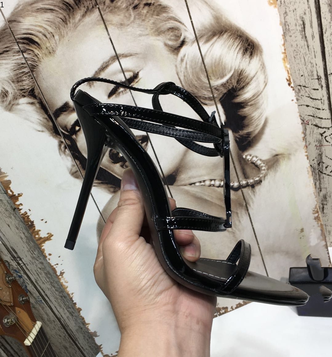 Prad Custom made Top quality suede inside luxury designer metal strip Black Patent Leather Thrill Heel Pumps Women Tribute kmj0001
Prad Custom made Top quality suede inside luxury designer metal strip Black Patent Leather Thrill Heel Pumps Women Tribute kmj0001