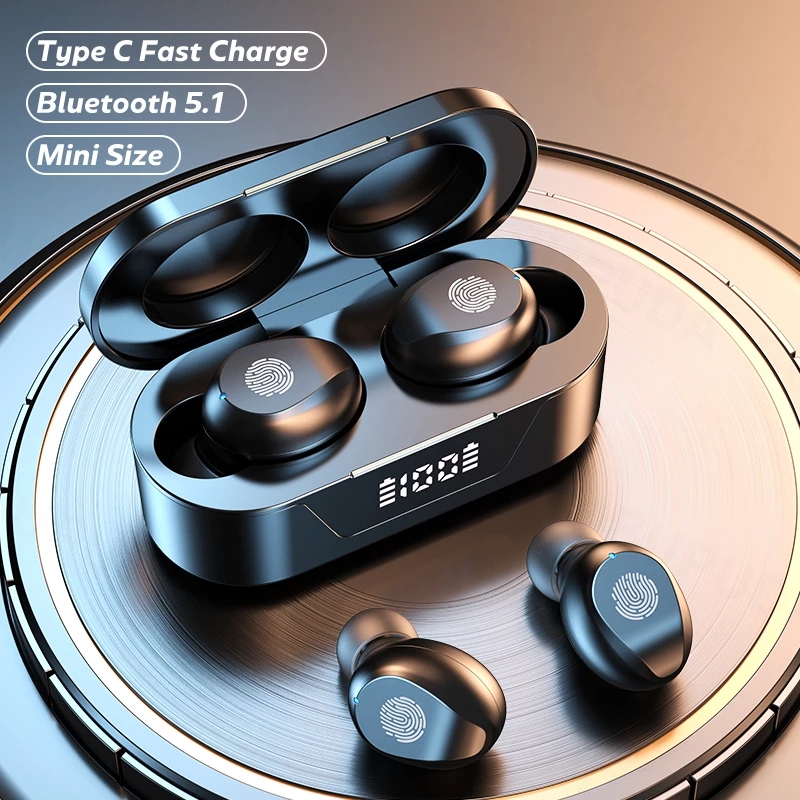 F9 Upgrades Wireless TWS Earphone Bluetooth 5.1 IPX5 Smart Digital Display 9D Stereo Microphone in-ear Waterproof Sport headset, Black
F9 Upgrades Wireless TWS Earphone Bluetooth 5.1 IPX5 Smart Digital Display 9D Stereo Microphone in-ear Waterproof Sport headset, Black