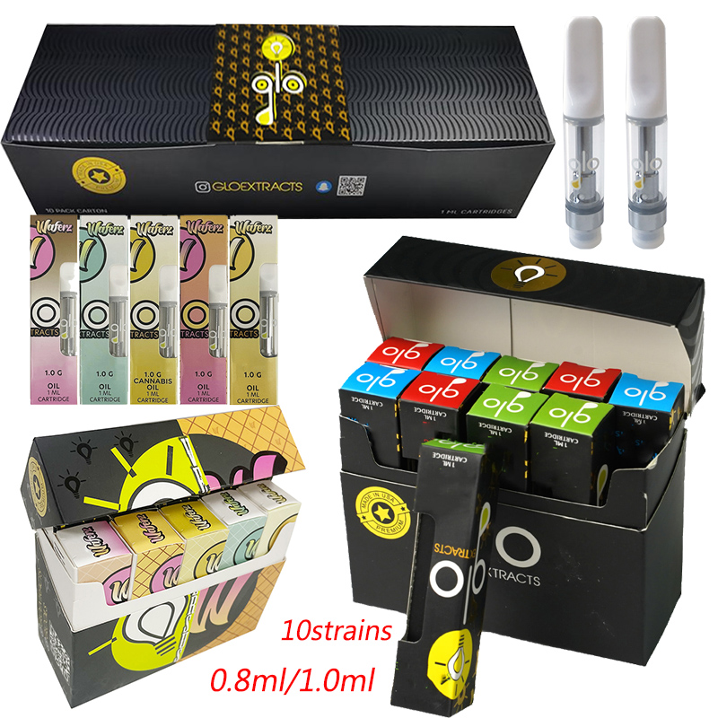 Glo Extracts Vape Cartridge Packaging 0.8ml 1ml Atomizers 510 Ceramic Cartridges Empty Vapes Pen Carts Thick Oil Wax Vaporizer E Cigarettes
Glo Extracts Vape Cartridge Packaging 0.8ml 1ml Atomizers 510 Ceramic Cartridges Empty Vapes Pen Carts Thick Oil Wax Vaporizer E Cigarettes