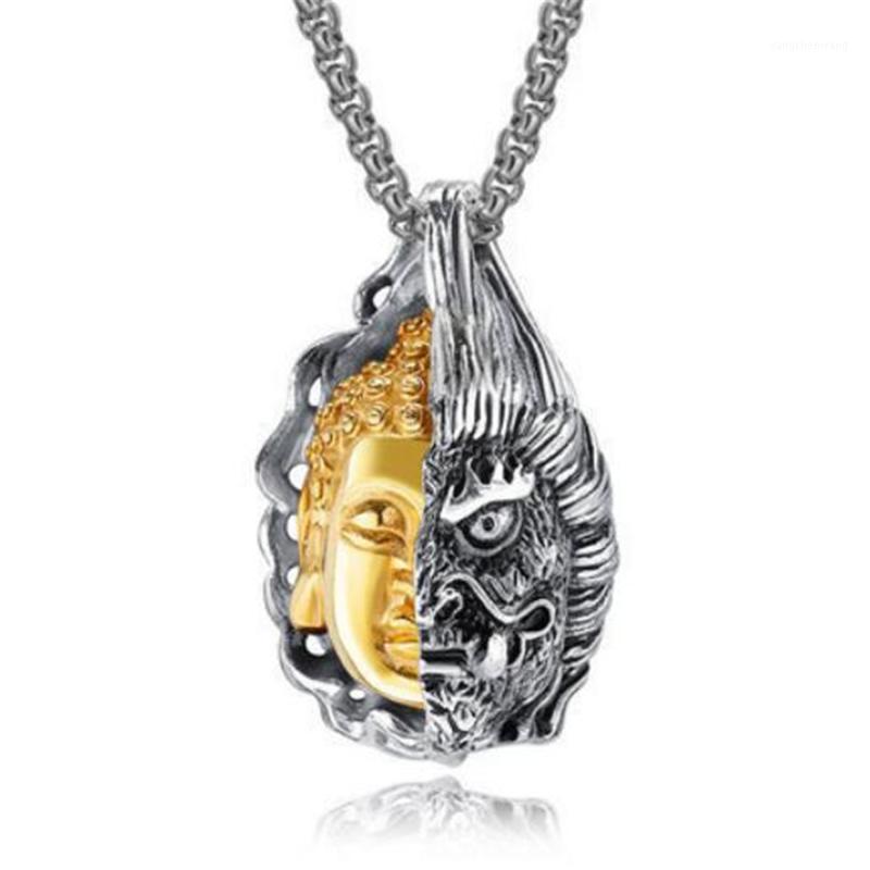 Retro Ethnic Style Domineering Demon God Men's Necklace Trend Temperament Hip Hop Accessories Pendant Wholesale Chains
Retro Ethnic Style Domineering Demon God Men's Necklace Trend Temperament Hip Hop Accessories Pendant Wholesale Chains