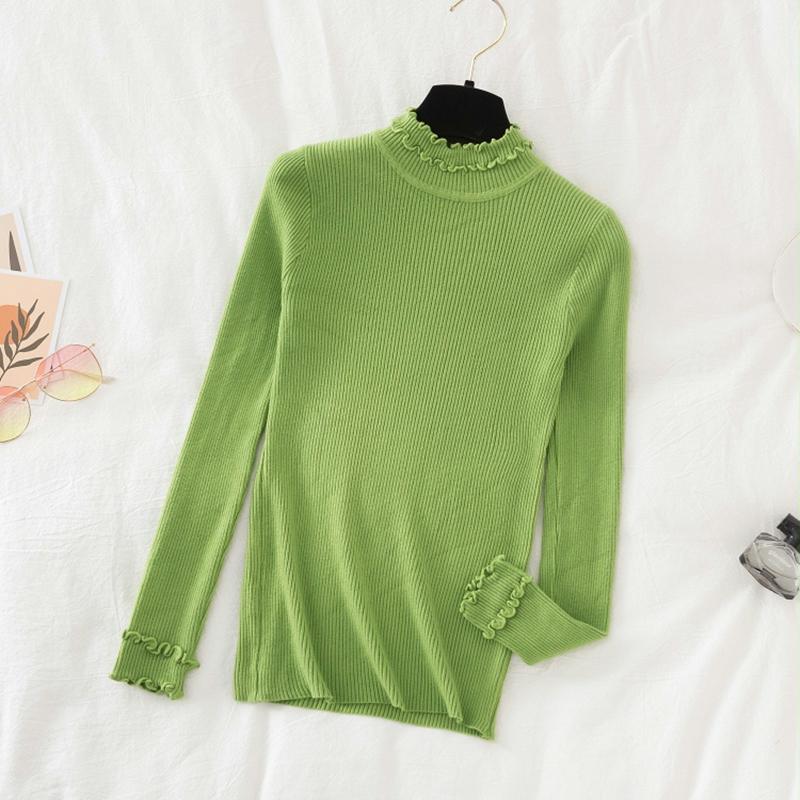 Women's Sweaters Autumn And Winter Sweater Fashion Half High Neck Pullover Korean Style Slim Long-sleeved Bottoming Shirt With, Gray
Women's Sweaters Autumn And Winter Sweater Fashion Half High Neck Pullover Korean Style Slim Long-sleeved Bottoming Shirt With, Gray