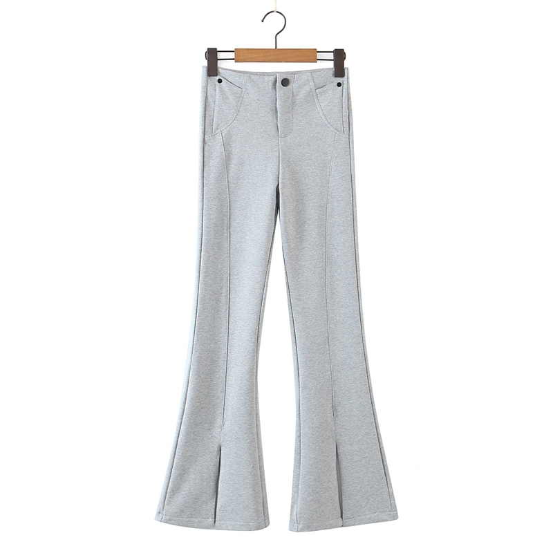 Casual Spring Flare Trousers High Waist Slim Solid Color Street Pants Office Ladies Wide Leg 210525, Gray
Casual Spring Flare Trousers High Waist Slim Solid Color Street Pants Office Ladies Wide Leg 210525, Gray