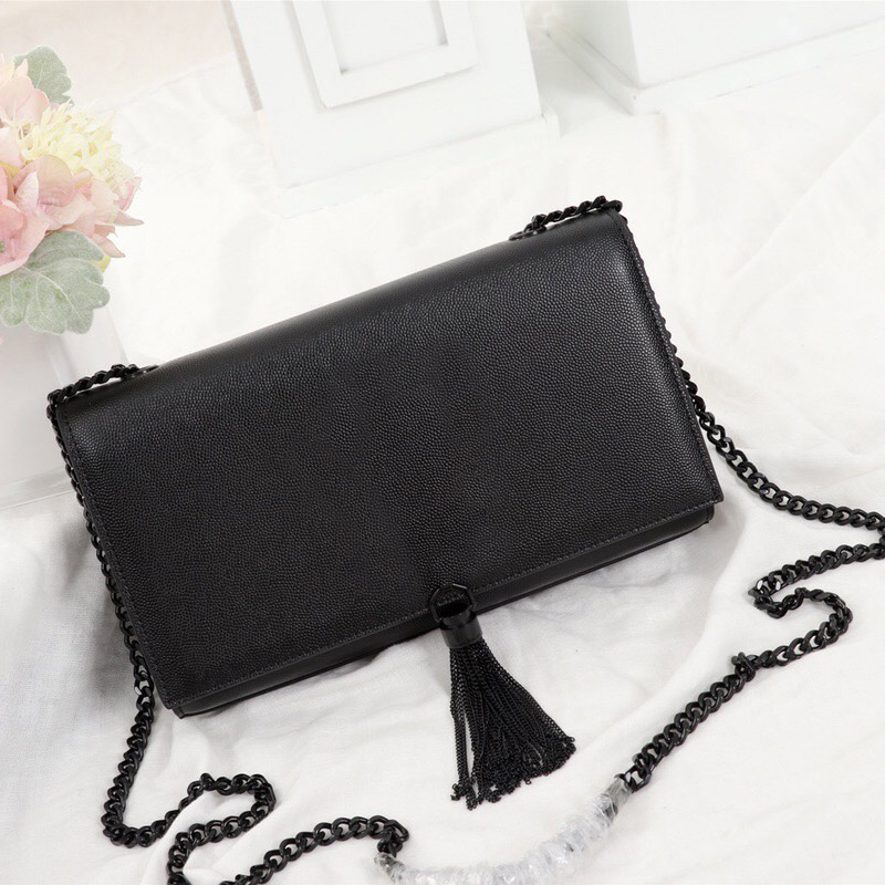 Women Clutch Caviar Bag Designer Handbag Luxury Mini Kate Chain bag With Tassel Crossbody Fashion Shoulder Flap bags Design grainy leather Womens Purses, Black gold chain
Women Clutch Caviar Bag Designer Handbag Luxury Mini Kate Chain bag With Tassel Crossbody Fashion Shoulder Flap bags Design grainy leather Womens Purses, Black gold chain