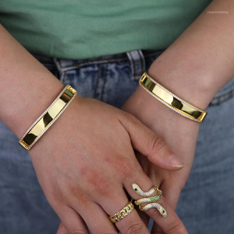 High Quality Gold Wide Band Open Bangle Bracelet For Women Customize Engrave Cz Hiphop Punk European Jewelry
High Quality Gold Wide Band Open Bangle Bracelet For Women Customize Engrave Cz Hiphop Punk European Jewelry