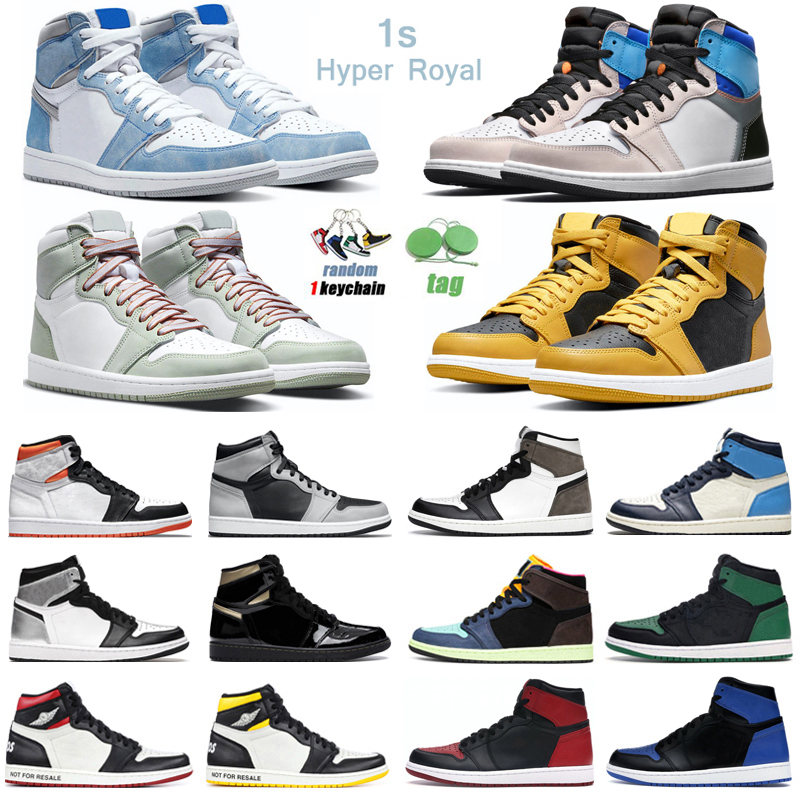 Air Jordan Retro 1 Men Women 1s High OG Basketball Shoes Hyper Royal University Blue Seafoam Pollen Dark Mocha Mens Trainers Sports Sneakers
Air Jordan Retro 1 Men Women 1s High OG Basketball Shoes Hyper Royal University Blue Seafoam Pollen Dark Mocha Mens Trainers Sports Sneakers
