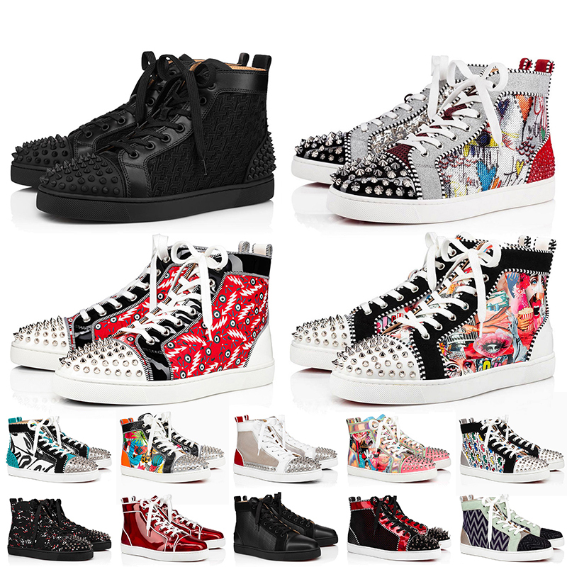 2022 New Womens Mens Red Bottoms Designer Casual Shoes Luxury Designers Bottom Spike Genuine Leather Platform Graffiti Sneakers Loafers Vintage Trainers Size 35-47, A32
2022 New Womens Mens Red Bottoms Designer Casual Shoes Luxury Designers Bottom Spike Genuine Leather Platform Graffiti Sneakers Loafers Vintage Trainers Size 35-47, A32