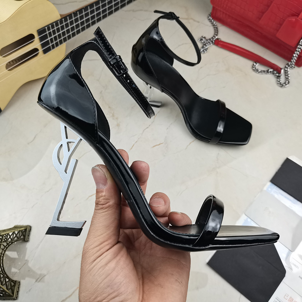 Designer Women Sandals Party Fashion Leather Dance Shoe New Sexy Heels Super 10CM Lady Wedding Metal Belt Buckle High Heel Woman Shoes, Dark brown
Designer Women Sandals Party Fashion Leather Dance Shoe New Sexy Heels Super 10CM Lady Wedding Metal Belt Buckle High Heel Woman Shoes, Dark brown