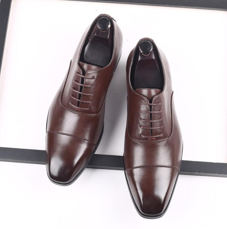 2022 Shoes Oxfords Office Business Wedding Black Male Brown Pointed Men's Set-Of-Feet
2022 Shoes Oxfords Office Business Wedding Black Male Brown Pointed Men's Set-Of-Feet