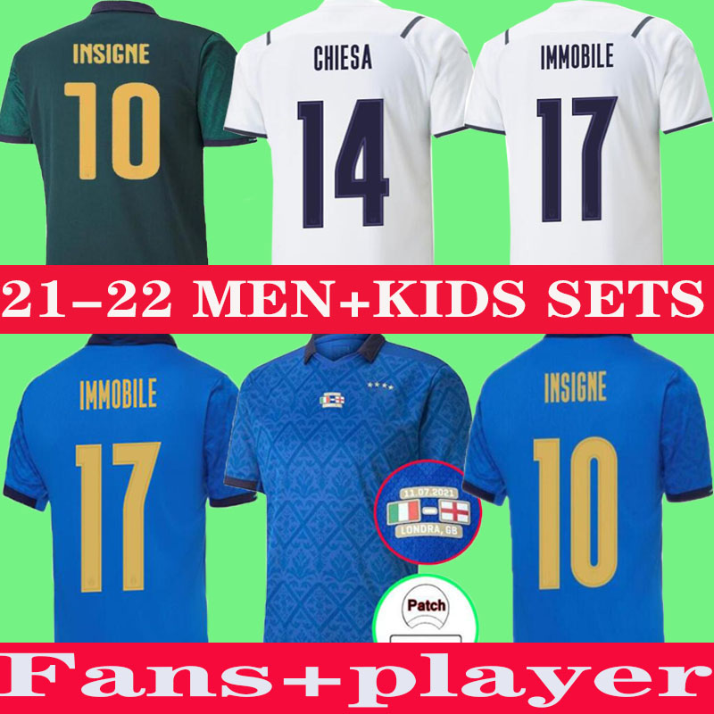 2021 Italy soccer jerseys INSIGNE Renaissance 21 22 football shirt set CHIELLINI BONUCCI BERNARDESCHI BELOTTI BARELLA men kids kit uniforms, Black;yellow
2021 Italy soccer jerseys INSIGNE Renaissance 21 22 football shirt set CHIELLINI BONUCCI BERNARDESCHI BELOTTI BARELLA men kids kit uniforms, Black;yellow