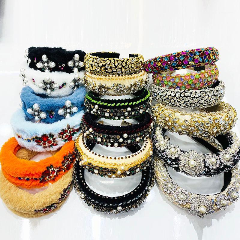 Hair Clips & Barrettes Sparkly Rhinestones Full Crystal Headbands For Women 2022 Shiny Fur Beaded Designer Tiara Baroque Headband, Golden;silver
Hair Clips & Barrettes Sparkly Rhinestones Full Crystal Headbands For Women 2022 Shiny Fur Beaded Designer Tiara Baroque Headband, Golden;silver