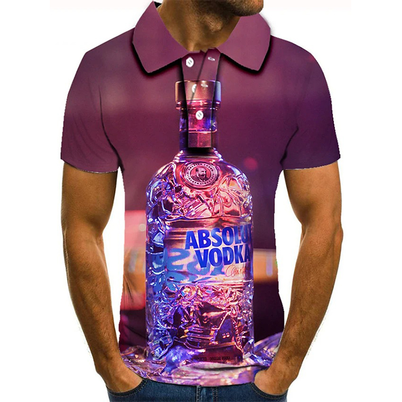 Crystal Bottle 3D Printing T-shirt Visual Impact Party Shirt Punk Gothic Round Neck High Quality American Muscle Style Short Sleeve, White;black
Crystal Bottle 3D Printing T-shirt Visual Impact Party Shirt Punk Gothic Round Neck High Quality American Muscle Style Short Sleeve, White;black