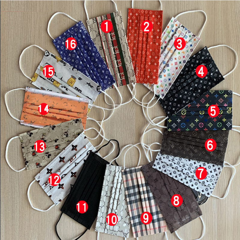Fashion Brand Disposable Three-layer Flat Protective Mask Dustproof Printing Non-woven Fabric Masks Manufacturer Wholesale
Fashion Brand Disposable Three-layer Flat Protective Mask Dustproof Printing Non-woven Fabric Masks Manufacturer Wholesale