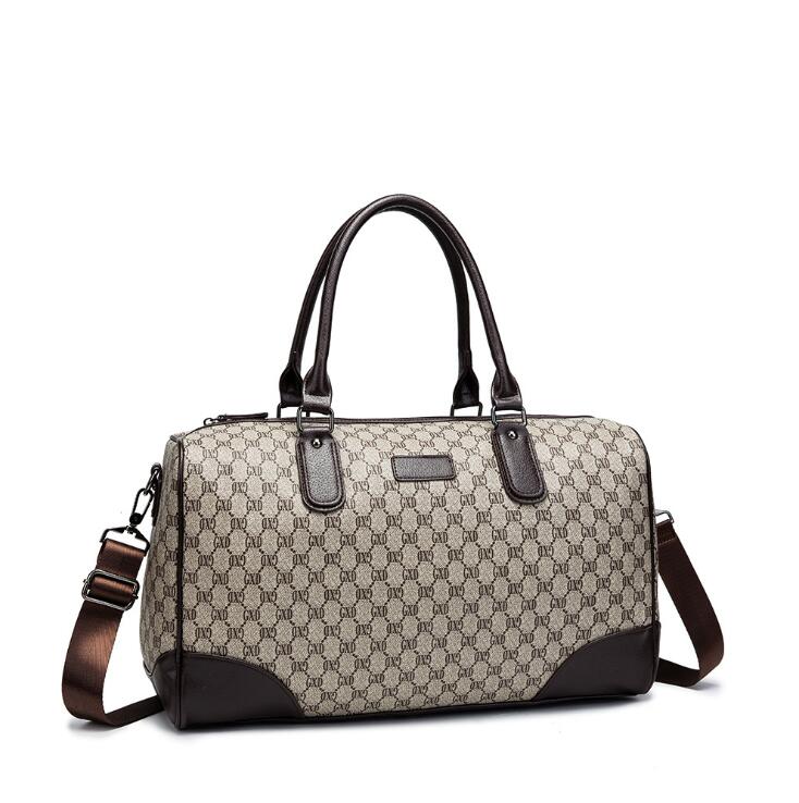 Factory wholesale mens bag England Style printed men and women travel handbag outdoor fitness plaid handbags large leather fashion shoulder bags, Black1
Factory wholesale mens bag England Style printed men and women travel handbag outdoor fitness plaid handbags large leather fashion shoulder bags, Black1