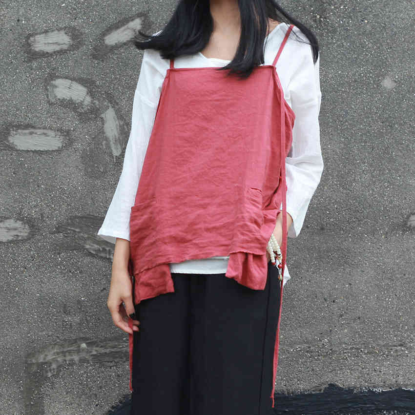 Johnature Vintage Cotton And Linen Womens Summer Tops Solid Color Pockets Loose Comfortable Simple Vest Cami Tank Top 210521, Green
Johnature Vintage Cotton And Linen Womens Summer Tops Solid Color Pockets Loose Comfortable Simple Vest Cami Tank Top 210521, Green