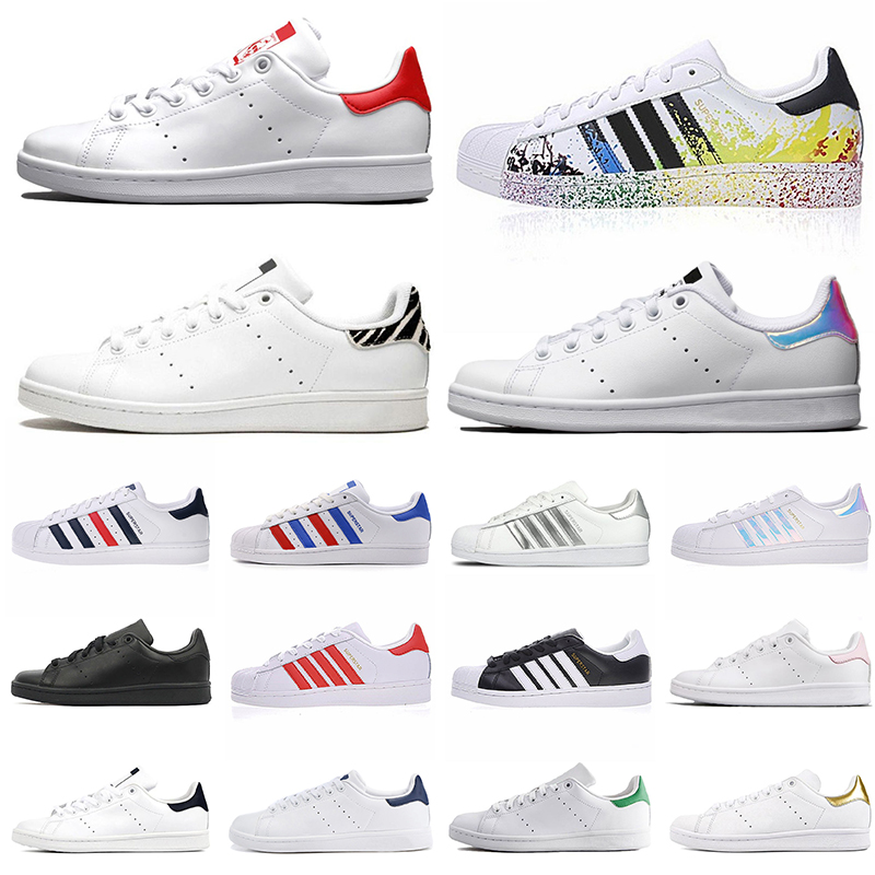 2021 stan smith superstars casual running shoes men women triple white black dark blue zebra womens mens trainers ourdoor sports sneakers size 36-45, White;red
2021 stan smith superstars casual running shoes men women triple white black dark blue zebra womens mens trainers ourdoor sports sneakers size 36-45, White;red