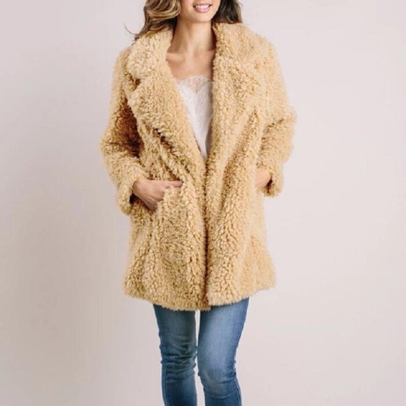 Women' Fur & Faux Hairy Warm Coat For Women European And American Autumn Winter Solid Color Plush Casual Teddy, Khaki
Women' Fur & Faux Hairy Warm Coat For Women European And American Autumn Winter Solid Color Plush Casual Teddy, Khaki
