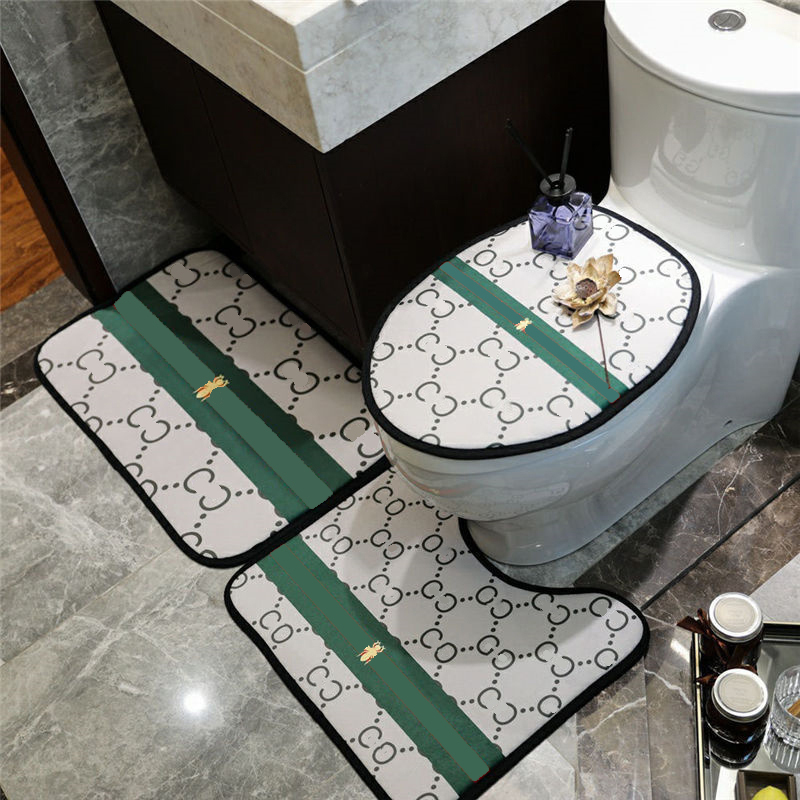 3D Designer Printed Bath Mat for Bathroom Floor Mats Home Decoration Carpet Set Toilet Seat Cover Anti-Slip Foot Rugs saf
3D Designer Printed Bath Mat for Bathroom Floor Mats Home Decoration Carpet Set Toilet Seat Cover Anti-Slip Foot Rugs saf
