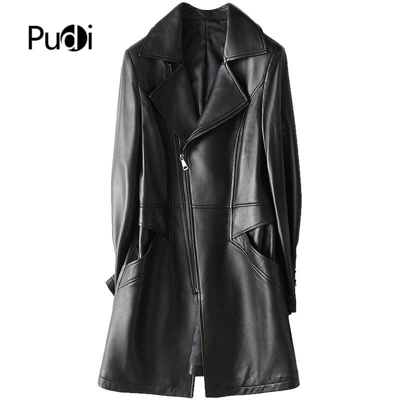 Women's Leather & Faux PUDI 2021 Women Dress Style Genuine Sheep Coat Lady Simple Jacket Fall/winter Trench A68624, Black
Women's Leather & Faux PUDI 2021 Women Dress Style Genuine Sheep Coat Lady Simple Jacket Fall/winter Trench A68624, Black