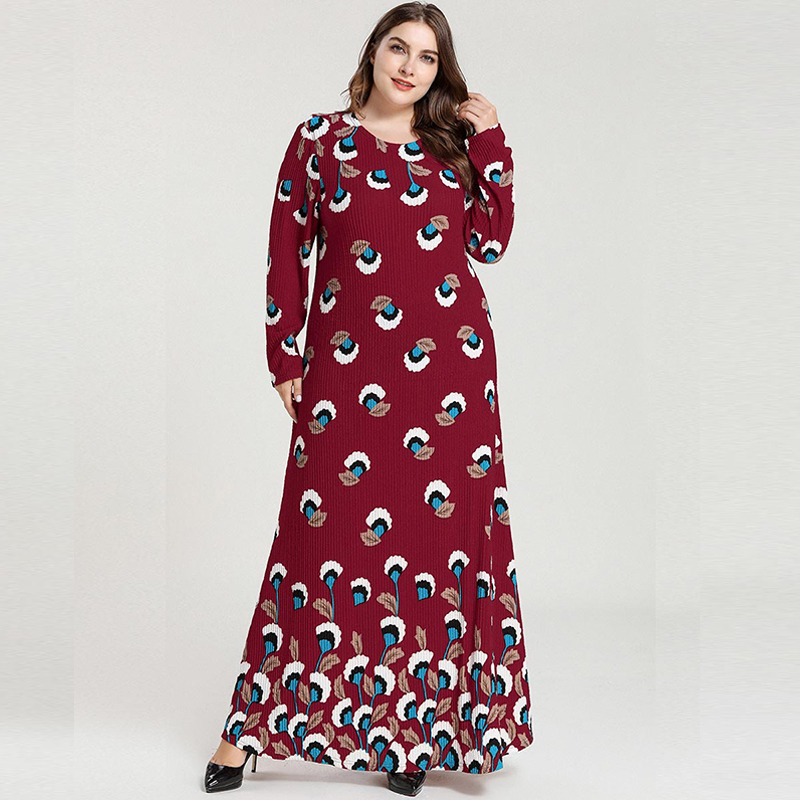 plus size dress women spring summer long sleeve floral print casual dress long ladies tunic loose oversized maxi long dresses, Black;gray
plus size dress women spring summer long sleeve floral print casual dress long ladies tunic loose oversized maxi long dresses, Black;gray