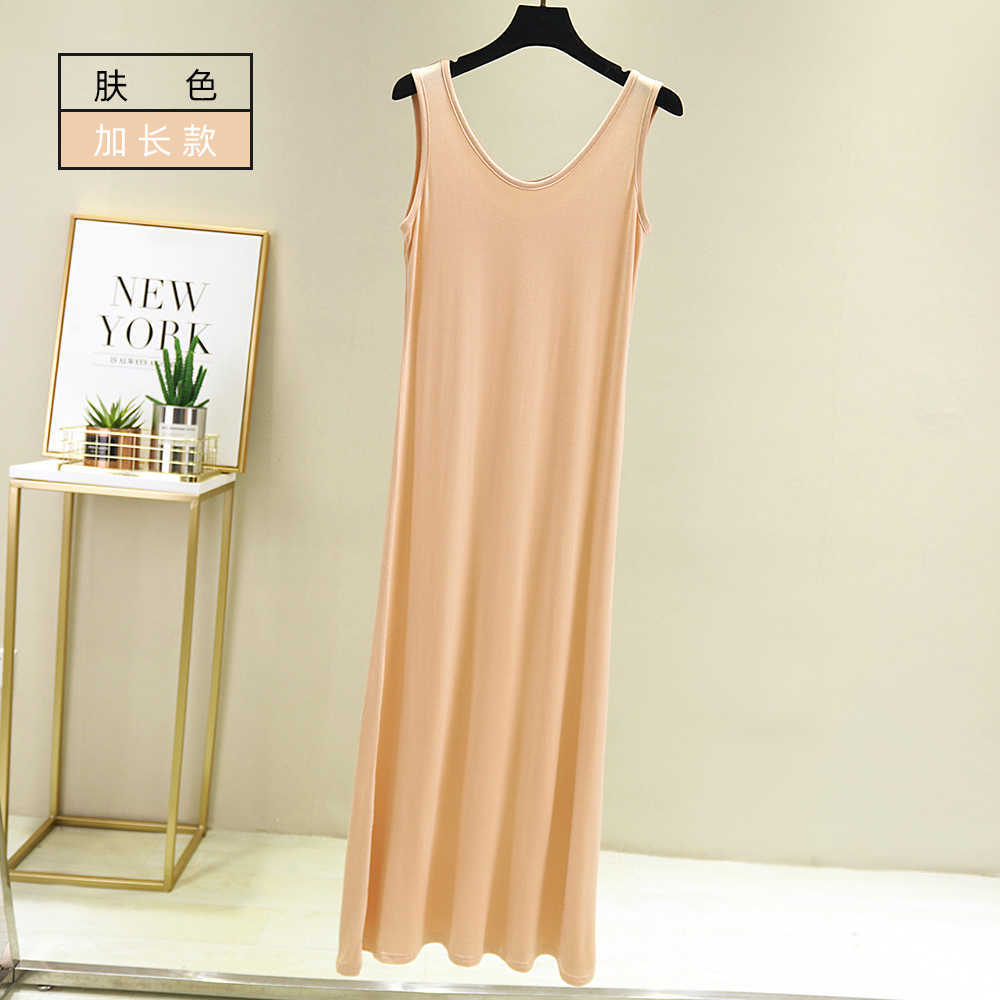 women's full slips sfull petticoat woman dress slip underdress bottoming straight petticoat femme slips woman intimates 210630