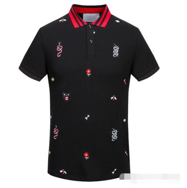 Plus 3XL Size Multi Embroidery Polo Shirts Man Fashion Design Ribbed Sleeves t-shirt Split Hem Stretch Polos Top Male, White;black
Plus 3XL Size Multi Embroidery Polo Shirts Man Fashion Design Ribbed Sleeves t-shirt Split Hem Stretch Polos Top Male, White;black