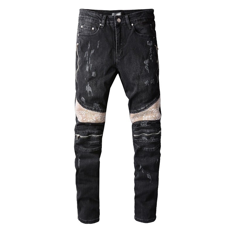 20SS Mens Designer Jeans Distressed Ripped Biker Slim Fit Motorcycle Denim For Men Fashion jean Mans Pants pour hommes #809, 817
20SS Mens Designer Jeans Distressed Ripped Biker Slim Fit Motorcycle Denim For Men Fashion jean Mans Pants pour hommes #809, 817