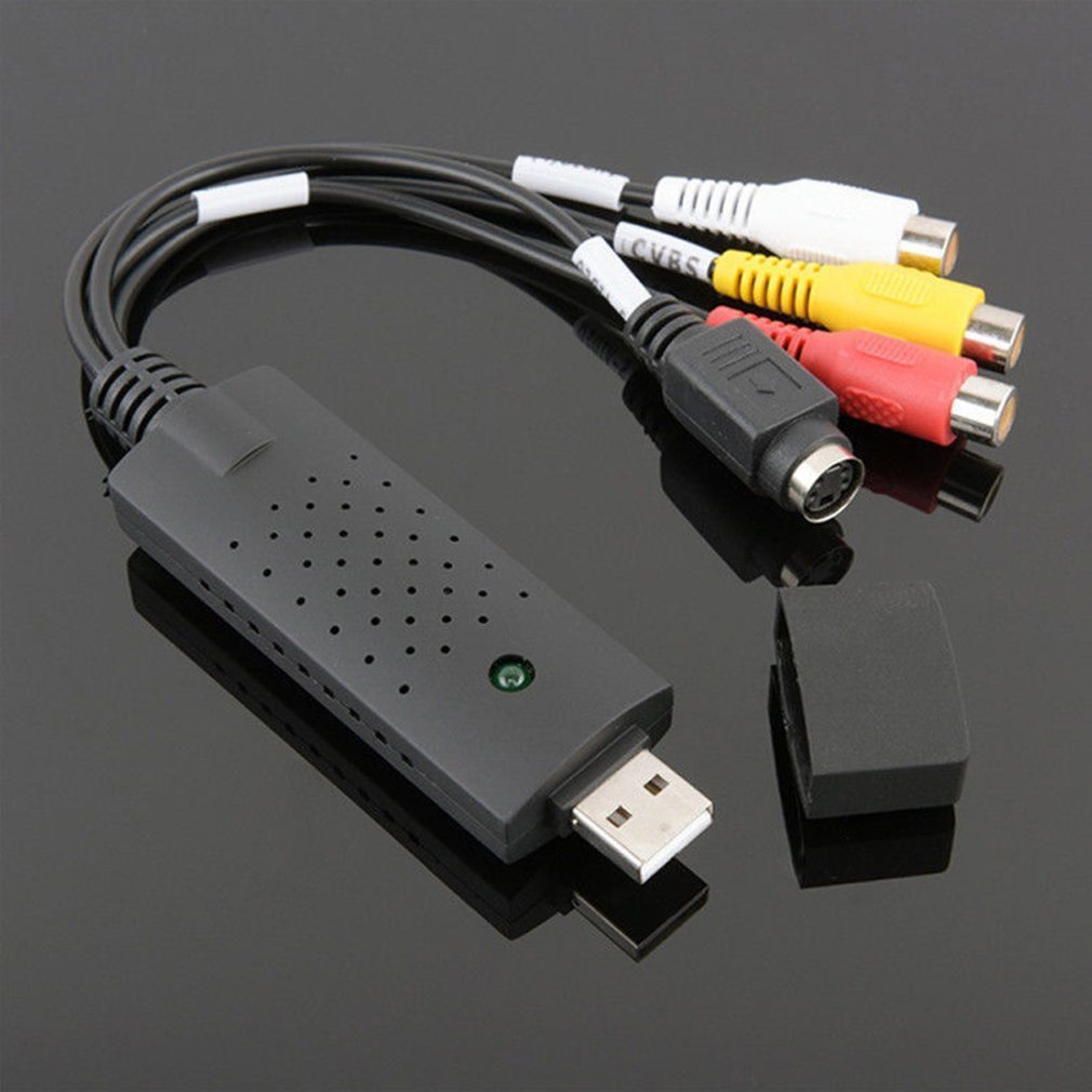 Vhs To Digital File Converter Express Usb 2.0 Video Grabber Audio Av Computer