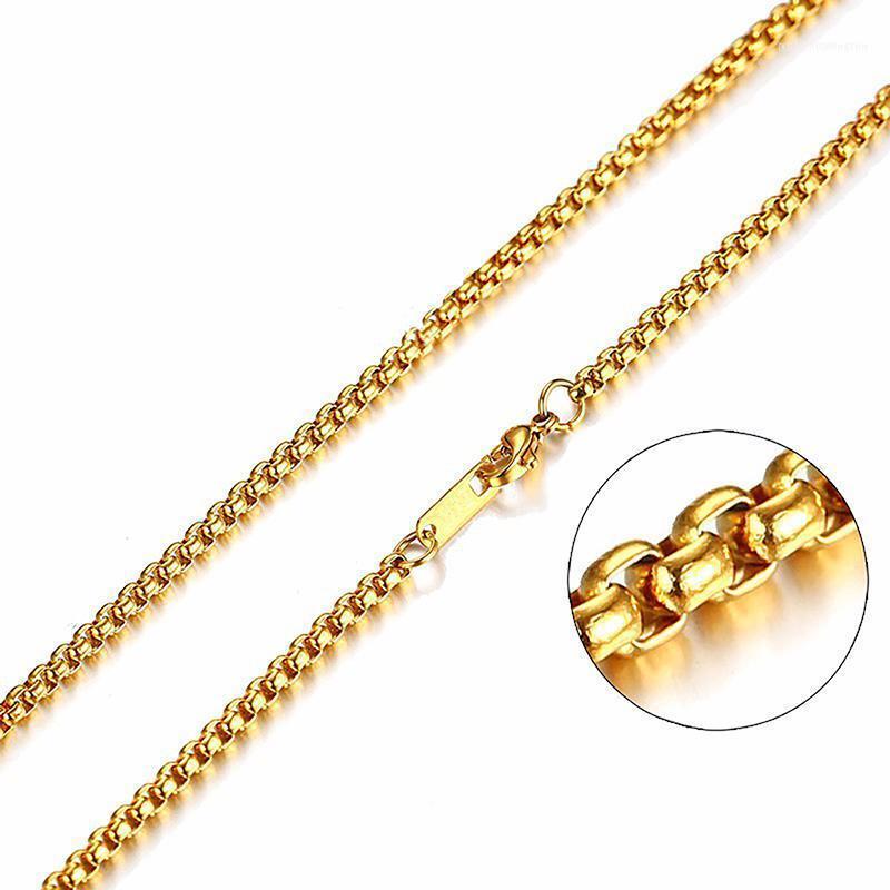 Chains Fashion Gold Silver Color Square Pearl Chain Stainless Steel Necklace Men Women Hip Hop Collier Choker Jewelry1
Chains Fashion Gold Silver Color Square Pearl Chain Stainless Steel Necklace Men Women Hip Hop Collier Choker Jewelry1
