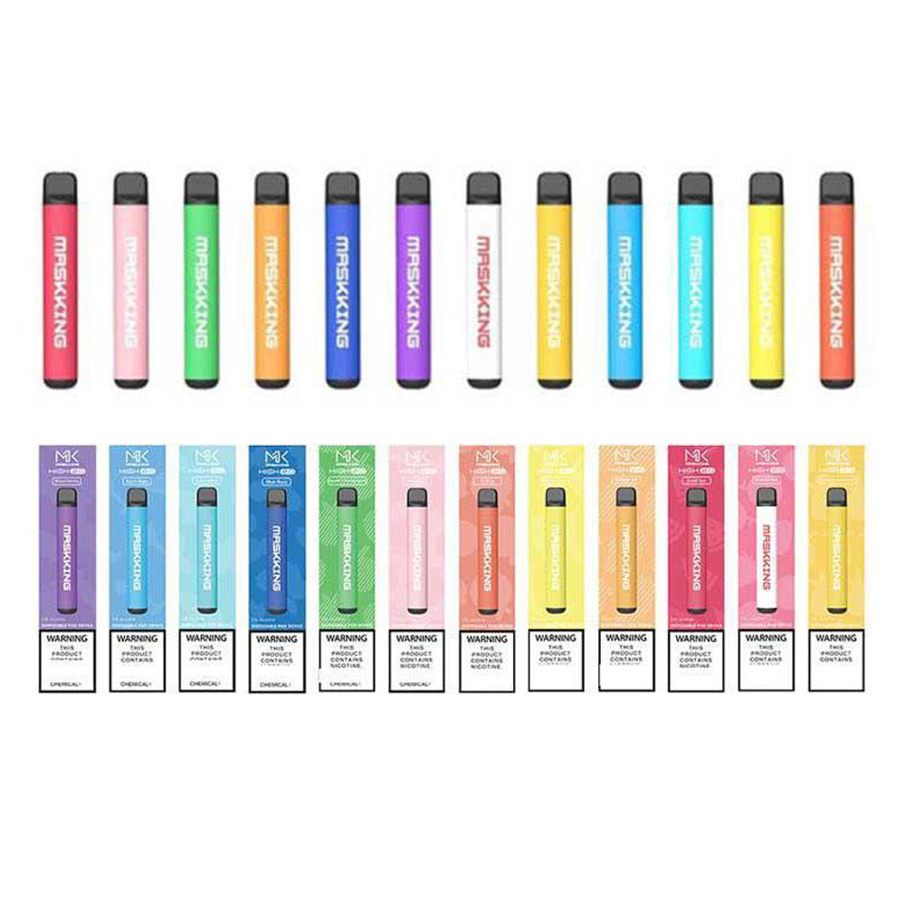 Maskking High Pro Disposable Vape Pen Pod Device Starter Kit MK E Cigarettes 1000 puffs PK Air Bar Lux GT BANG XXL PUFF, Mix colors
Maskking High Pro Disposable Vape Pen Pod Device Starter Kit MK E Cigarettes 1000 puffs PK Air Bar Lux GT BANG XXL PUFF, Mix colors