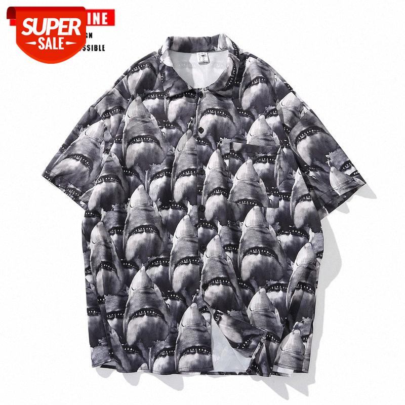 TKPA Shark Full Printed Men's and Women's Shirts Street Hip Hop Retro Loose Couple #Zf33, White;black
TKPA Shark Full Printed Men's and Women's Shirts Street Hip Hop Retro Loose Couple #Zf33, White;black