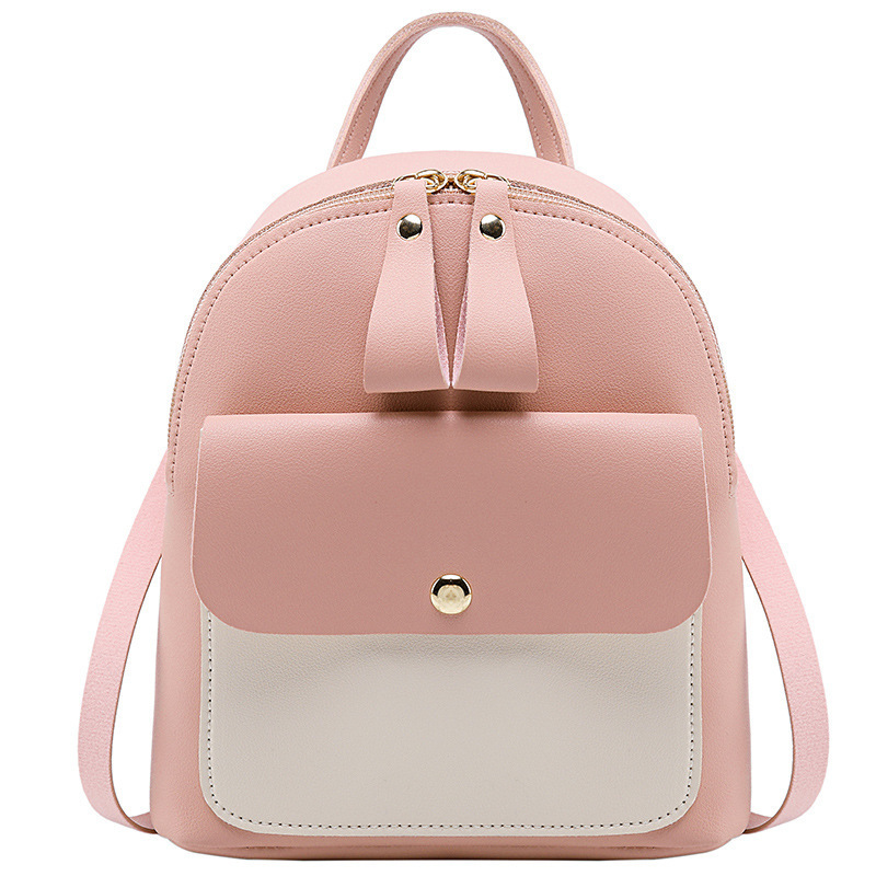 mini Backpack Women leather Shoulder Bag solid color School Bags For Teenage Girl Backpacks Travel packs, Black;red
mini Backpack Women leather Shoulder Bag solid color School Bags For Teenage Girl Backpacks Travel packs, Black;red