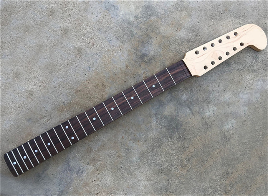 12 Strings Maple Electric Guitar Neck with Maple/Rosewood Fingerboard Can be customized as request
12 Strings Maple Electric Guitar Neck with Maple/Rosewood Fingerboard Can be customized as request