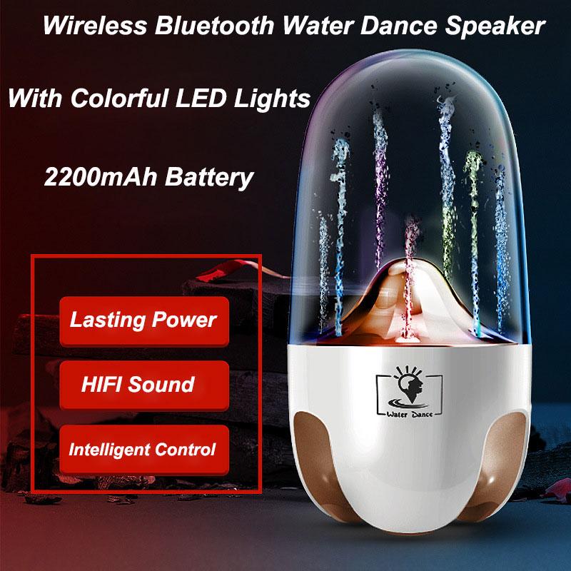 Portable Speakers Smart Control Bluetooth Audio Creative Subwoofer Computer Colorful LED Light Fountain Water Dance Wireless Speaker
Portable Speakers Smart Control Bluetooth Audio Creative Subwoofer Computer Colorful LED Light Fountain Water Dance Wireless Speaker