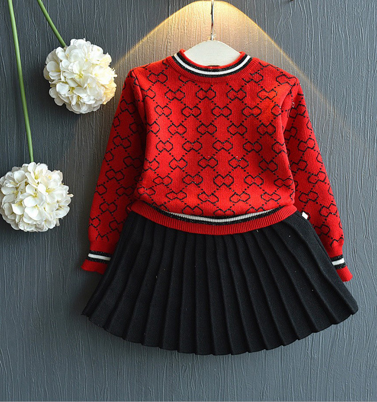 Baby Girls Clothes Set Long Sleeve Sweater Shirt and Skirt 2 Piece Clothing Suit Spring Outfits for Kids Girls Clothes Tracksuit, White
Baby Girls Clothes Set Long Sleeve Sweater Shirt and Skirt 2 Piece Clothing Suit Spring Outfits for Kids Girls Clothes Tracksuit, White