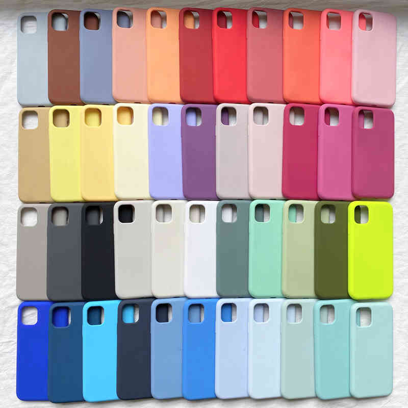Official Original Silicone Case For iPhone 12 11 Pro XS Max XR X Case For Apple iPhone 7 8 plus SE 2020 360 Full Cover
Official Original Silicone Case For iPhone 12 11 Pro XS Max XR X Case For Apple iPhone 7 8 plus SE 2020 360 Full Cover