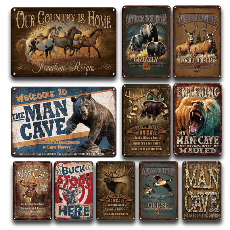 Hunting Tin Poster Vintage Art Of Zoo Animals Metal Plaque Sign Personalized Man Cave Home Wall Sticker Decoration Plate
Hunting Tin Poster Vintage Art Of Zoo Animals Metal Plaque Sign Personalized Man Cave Home Wall Sticker Decoration Plate
