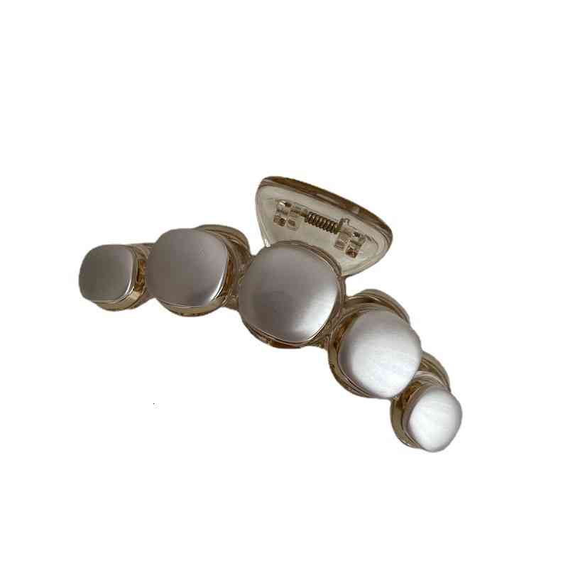 Hair Accessories Jewelry Korean Elegant Pearl pin Simple Temperament Grab Clip Bath pin Back Shark Headdress