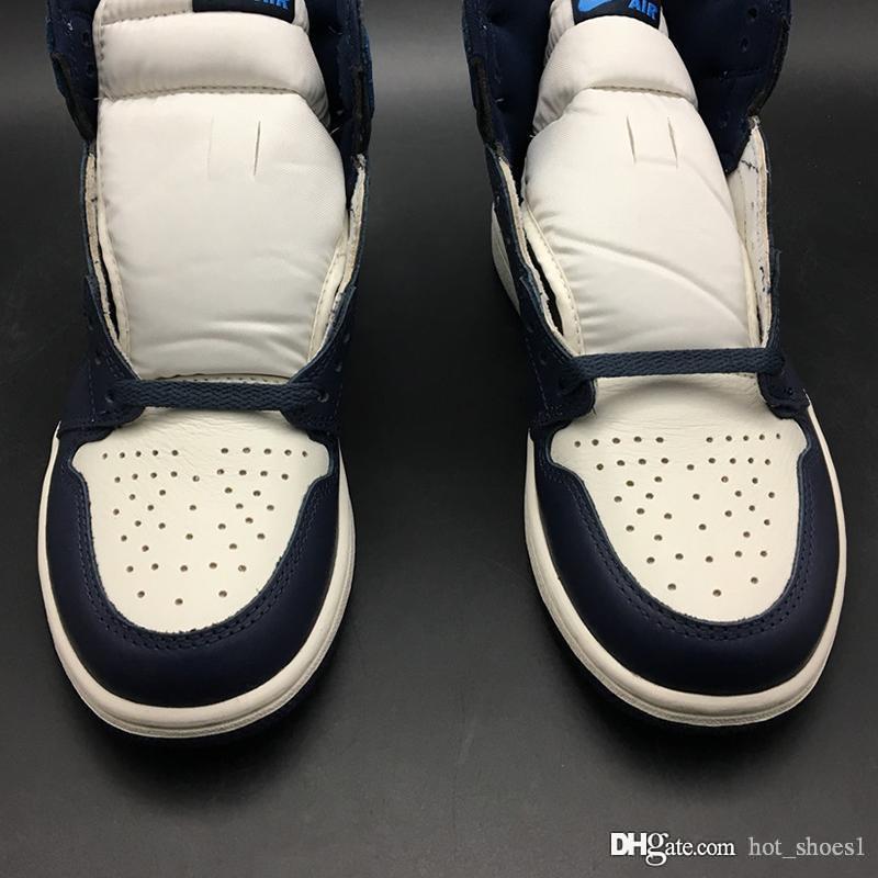 Air 1 High OG Obsidian UNC 555088-140 Blue White Women Men Sports Shoes Sneakers Trainers High Quality Kicks With Original Box
Air 1 High OG Obsidian UNC 555088-140 Blue White Women Men Sports Shoes Sneakers Trainers High Quality Kicks With Original Box